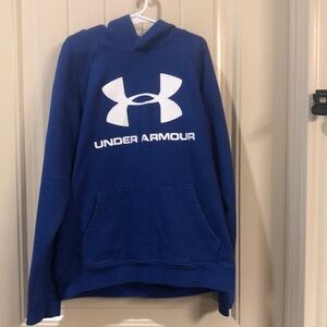 Youth Medium Hoodie Under Armour Blue